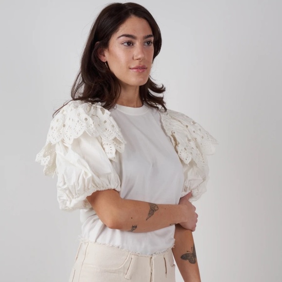 NWT Sea NY Puff Sleeve Top - Picture 2 of 10